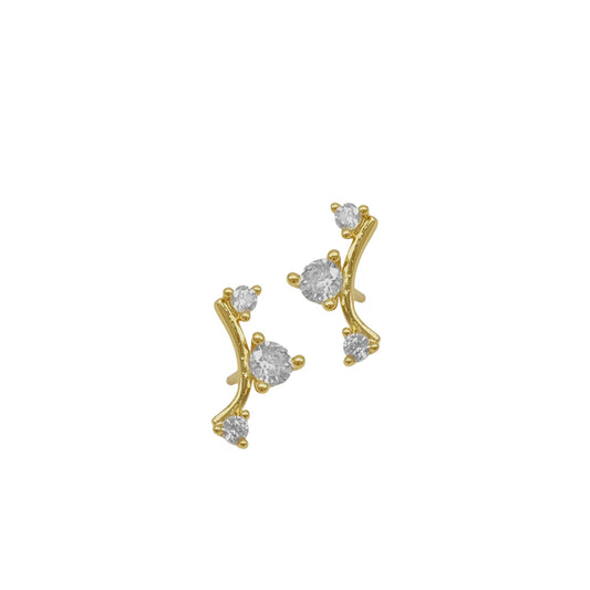 Climber Stud Earrings