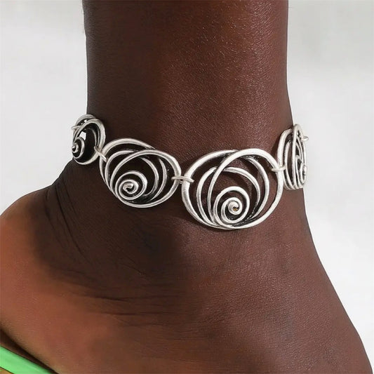 Whorl Anklet