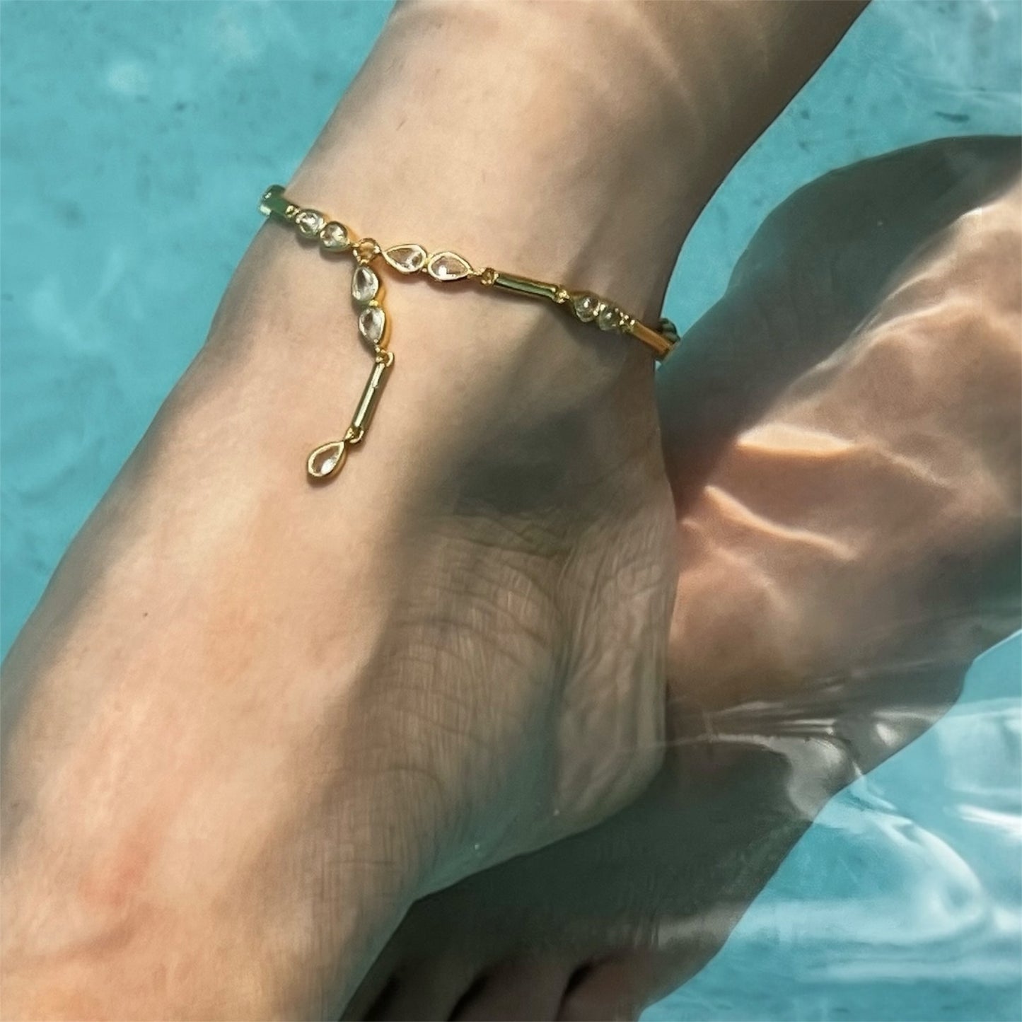 Water Drop Anklet